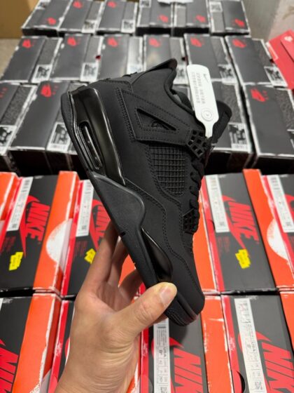 TS ‼️aj4 2025 Air Jordan 4 Retro "Black Cat" AJ4 4 FV5029-010 o