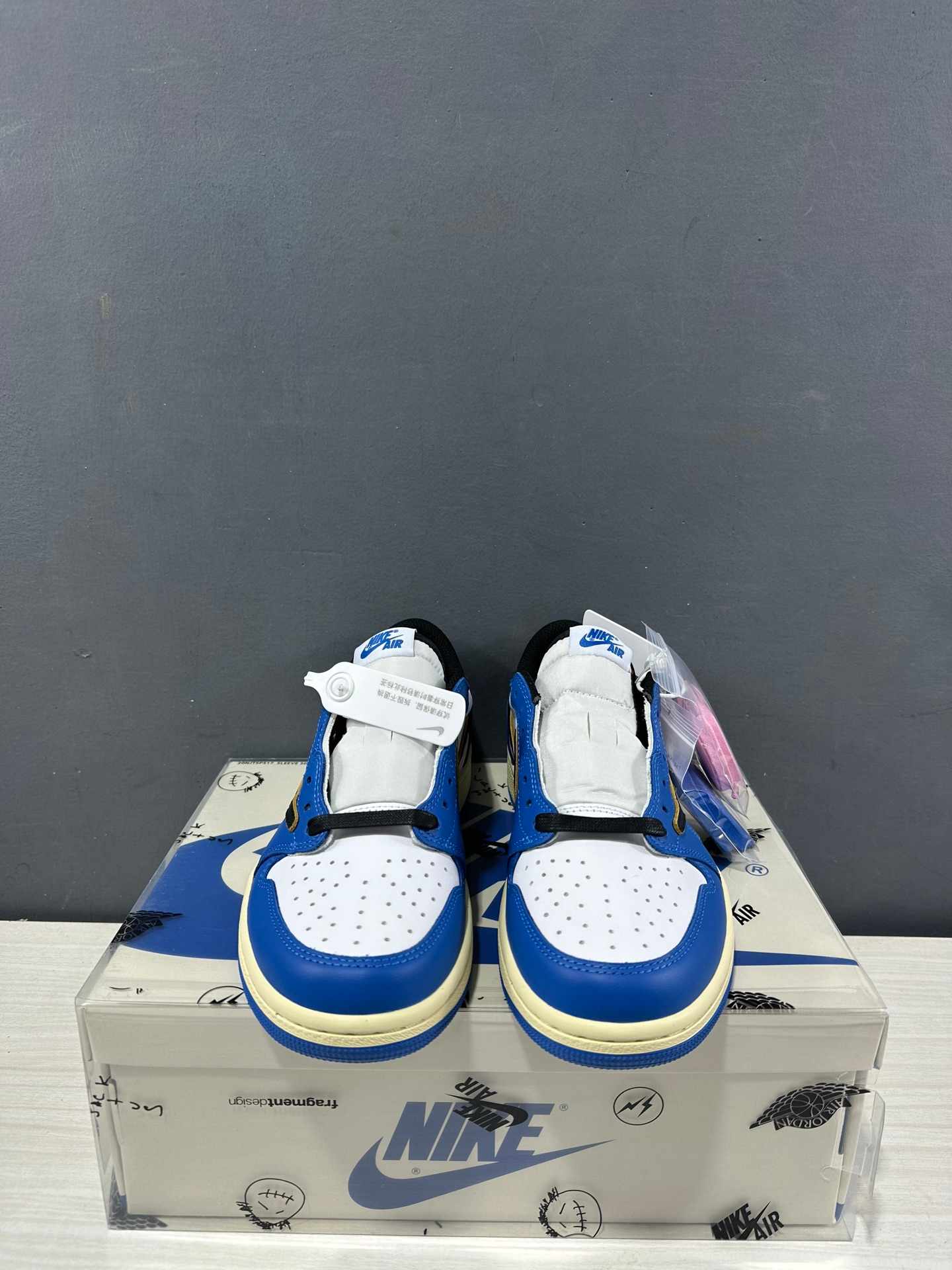 aj1 Travis Scott x Fragment Design x x Jordan Air Jordan 1 Low DM7866-141, - Image 8
