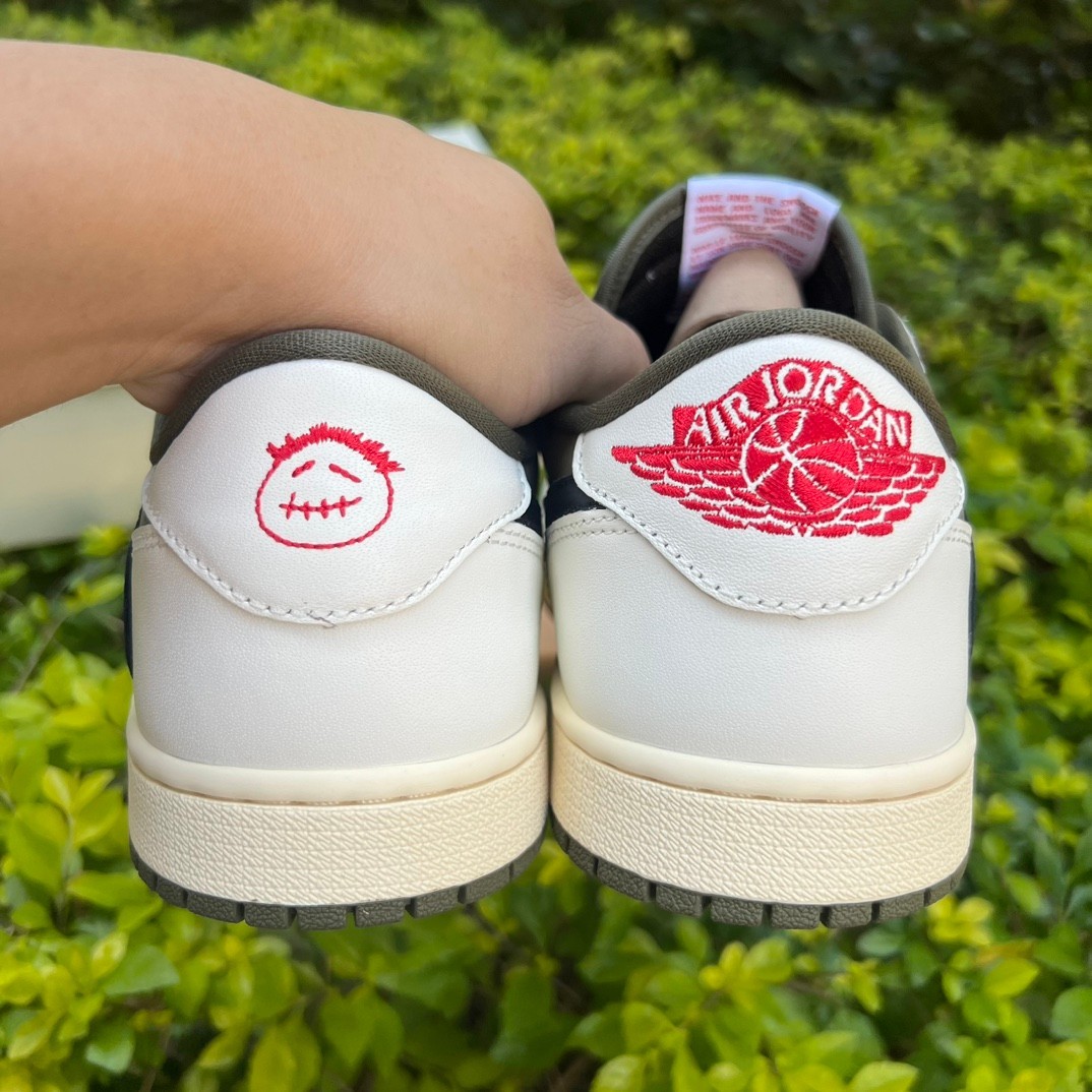 aj1 t1 ⚡️Tracis Scott x Air Jordan 1 Low Golf TS DM7866- - Image 9