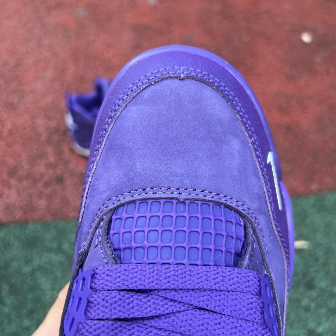 F ‼️aj4 Nigel Sylvester x Air Jordan 4 retro canyon purple" HF4340-500 - Image 5