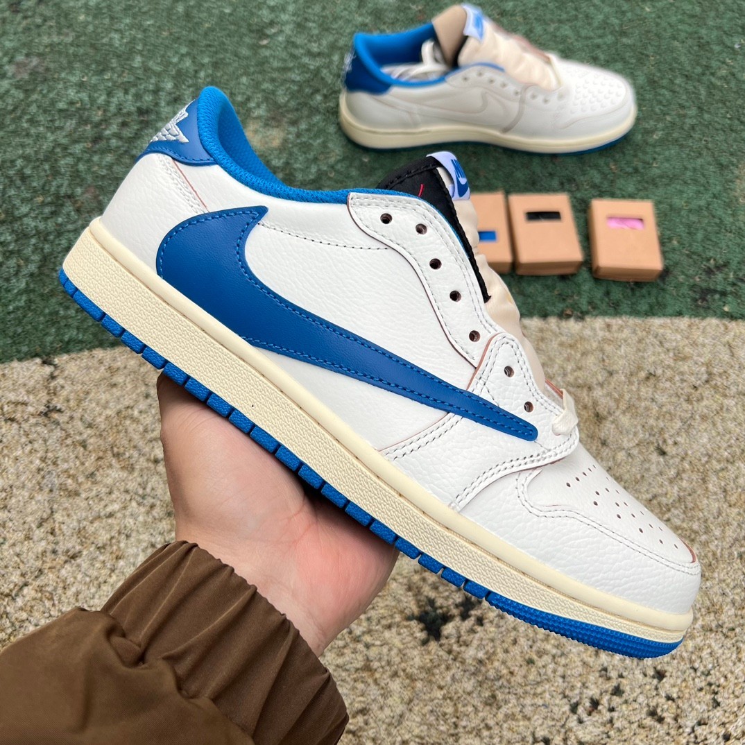 ‼️aj1 2.0 Travis Scott x Fragment Design x Air Jordan 1DM7866-104 - Image 19