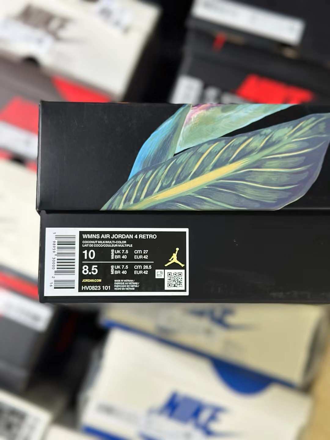 F aj4 Jordan Air Jordan 4 Birds of Paradise HV0823-101 - Image 2