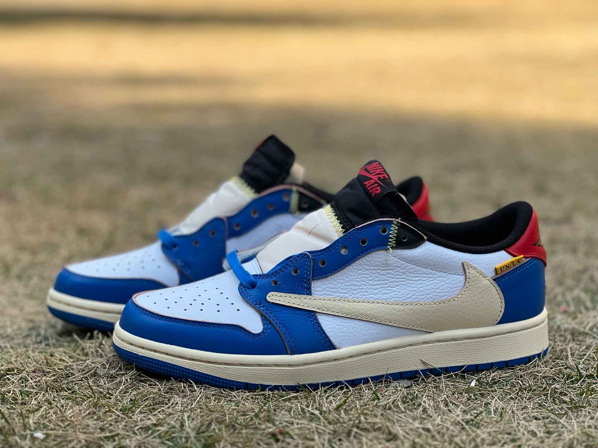 y aj1un Union LA x Travis Scott x Air Jordan 1 low DM7866-111