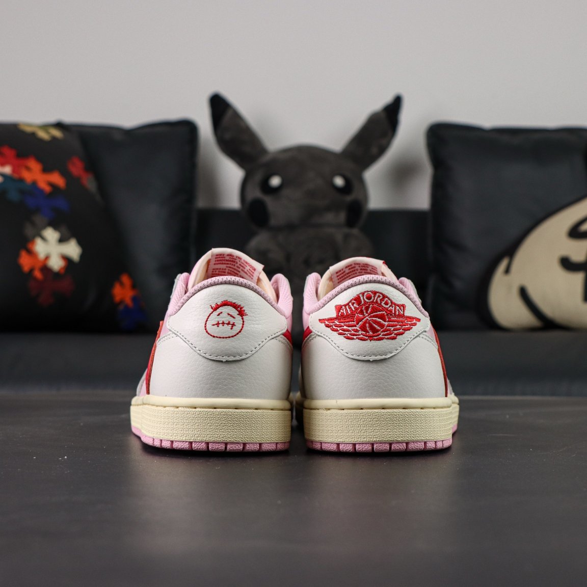 ‼️ aj1 Travis Scott x Air Jordan AJ1 Low OG SP TS IQ7604-101 - Image 9