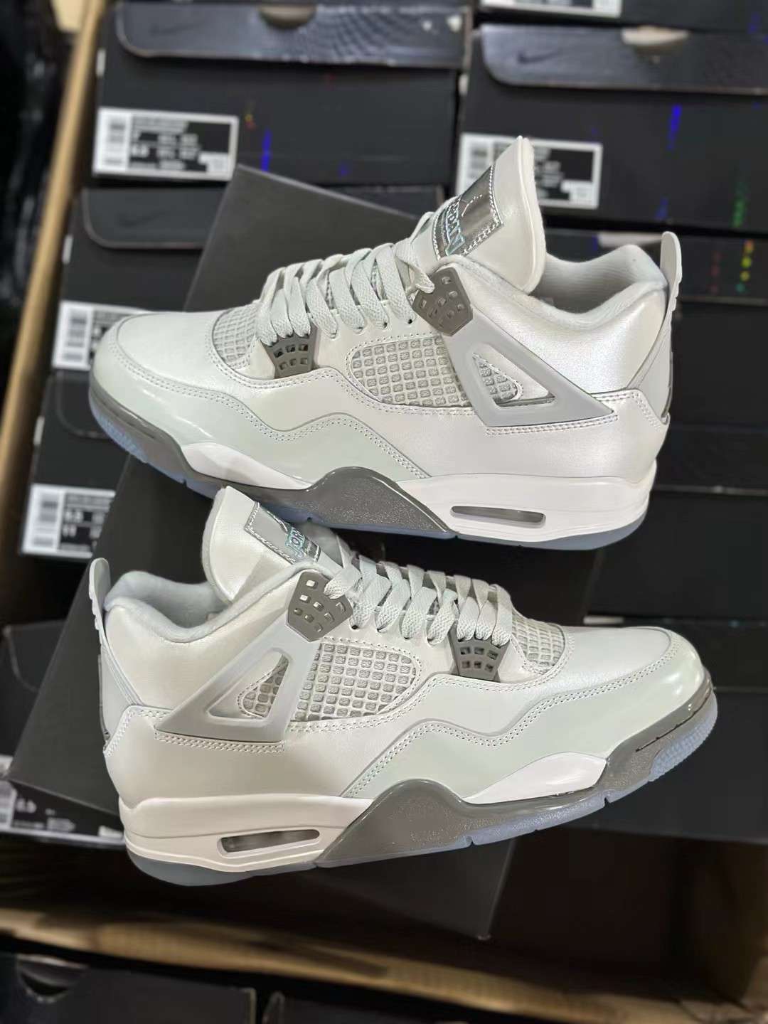 F aj4 Air Jordan 4 Photon Dust GS HV4401-014
