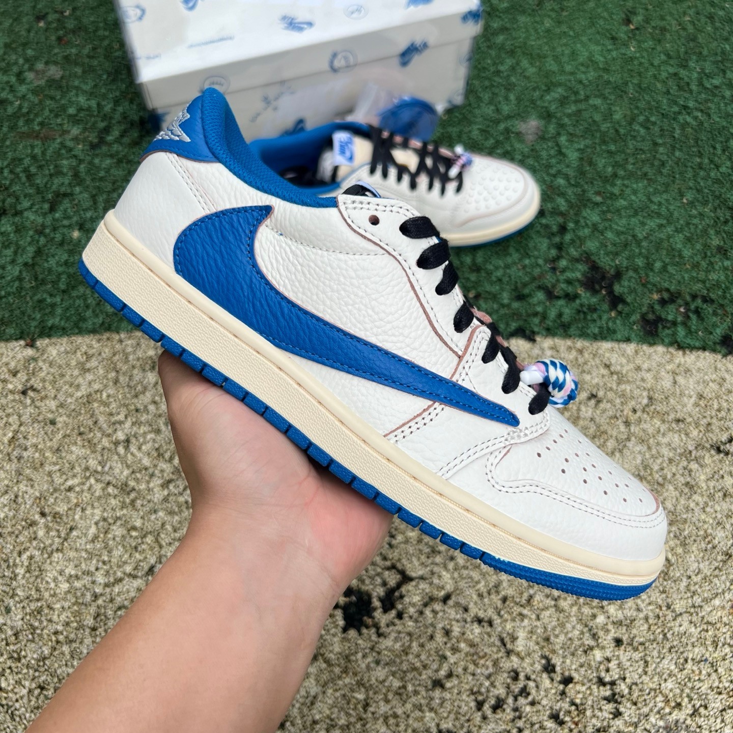 aj1 2.0 LJR Travis Scott x fragment design x Air Jordan 1 Low OG 10.0 DM7866-104 - Image 20