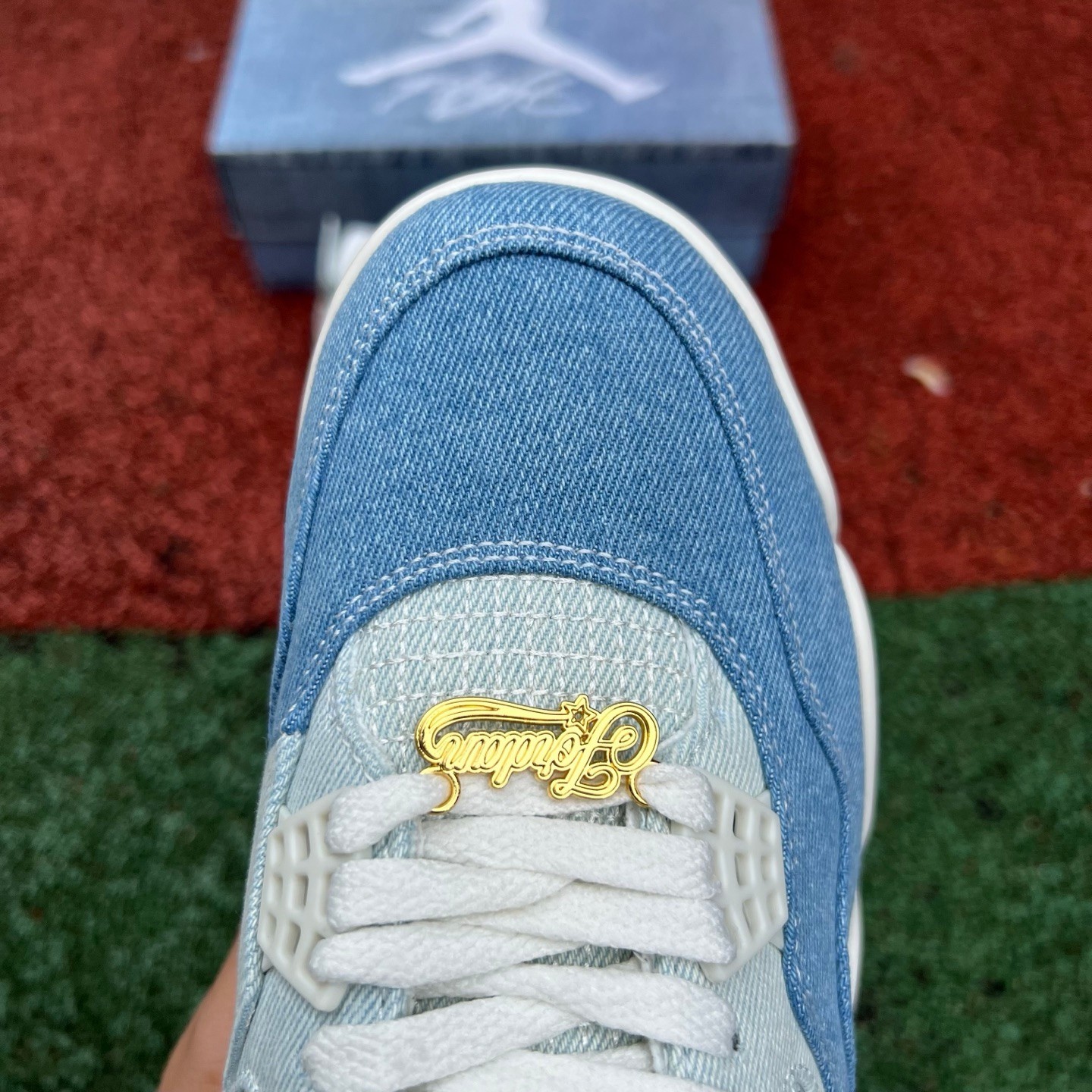 aj4 Air Jordan 4 Denim "Worn Blue IB6716-100 - Image 4