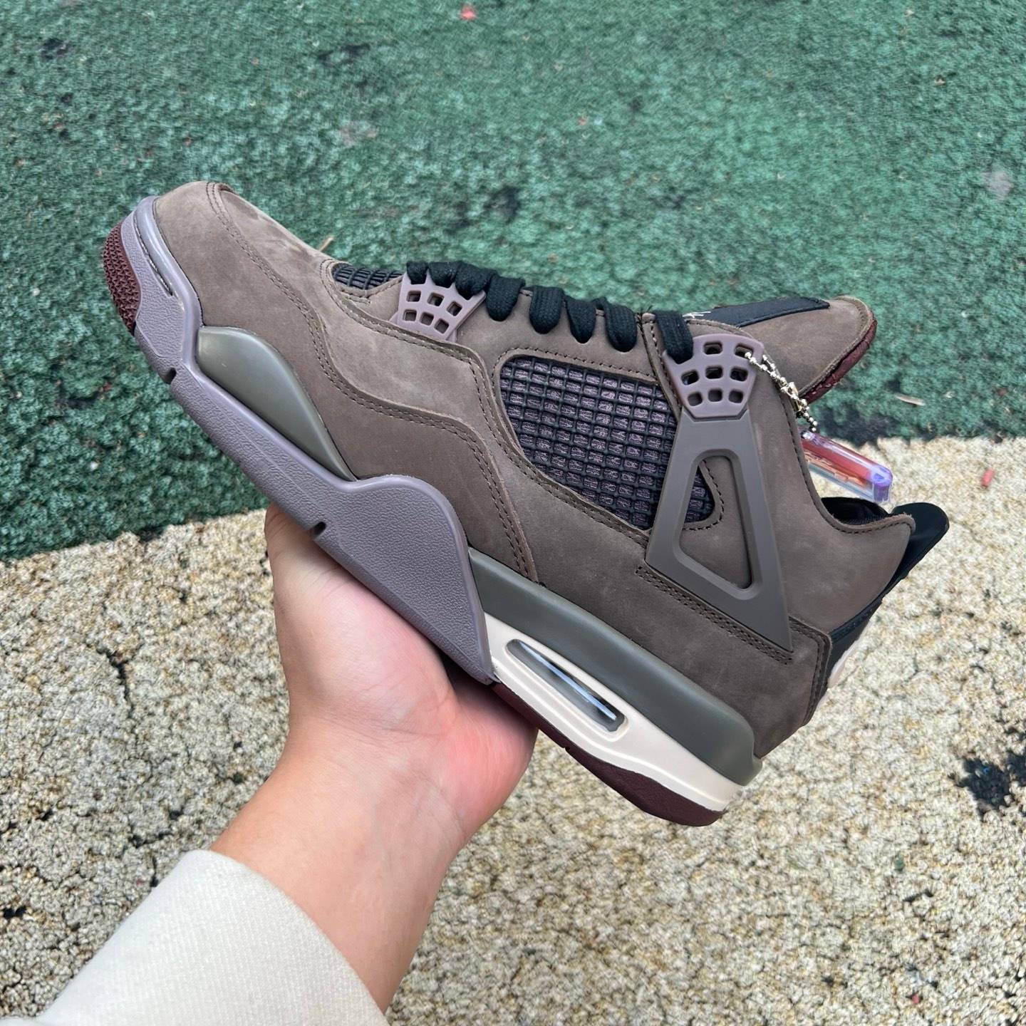 s aj4amm A Ma Maniére x Air Jordan 4 Dark Mocha IF3102-200 36-48.5 - Image 10