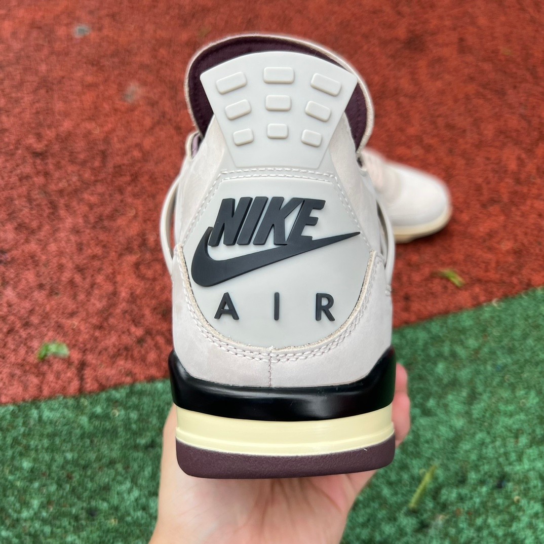 aj4 Amm A Ma Maniere x Air Jordan 4 Fossil Stone FZ4810-200 - Image 19