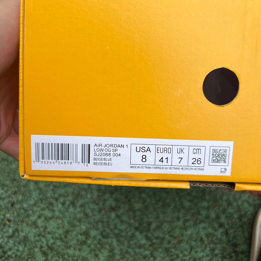 aj1 LV Louis vuitton x Travis Scott x Air Jordan 1 Low sj2068-004 - Image 2