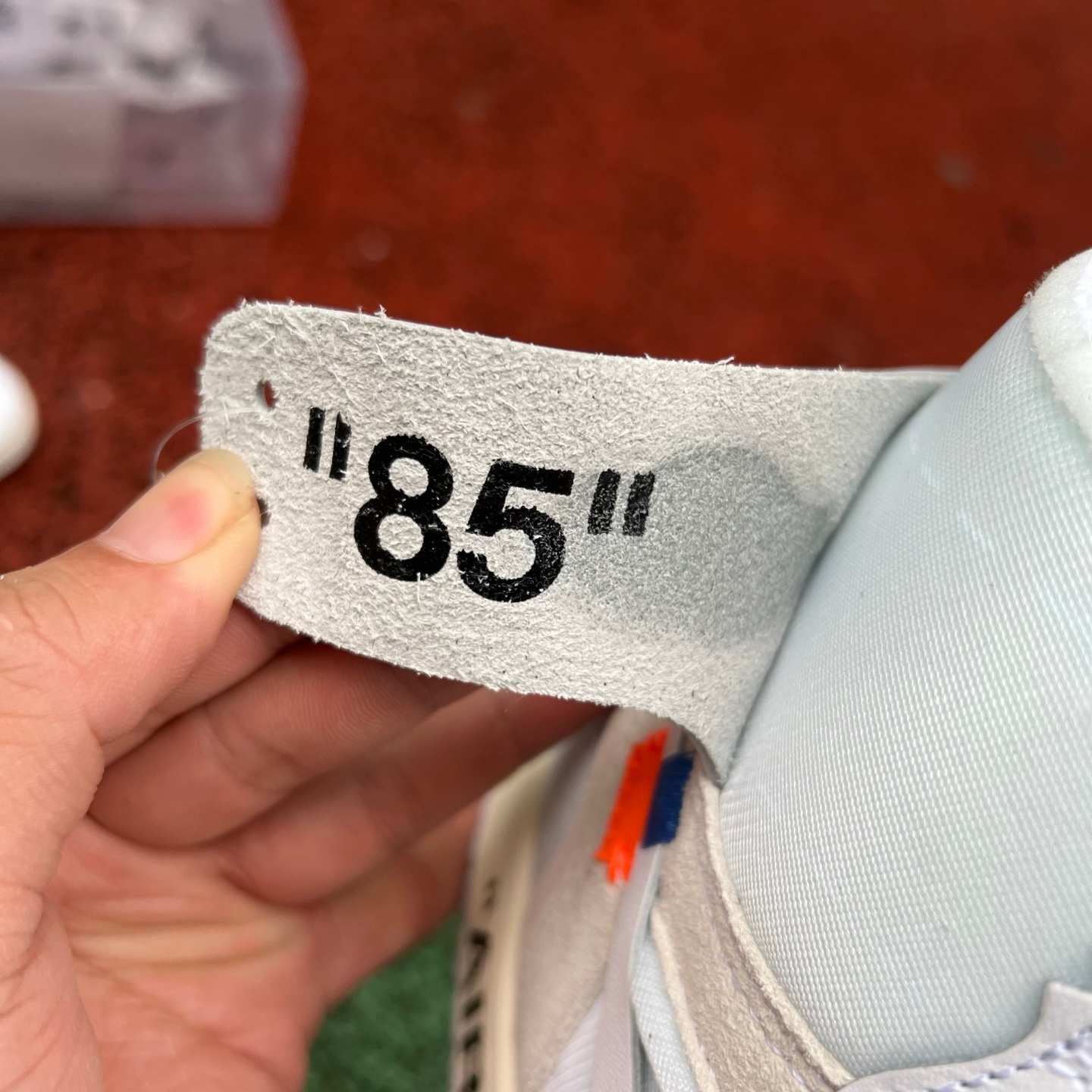 F aj1ow 2026 Off-White x Air Jordan 1 High OG "Alaska" AA3834-100 - Image 8