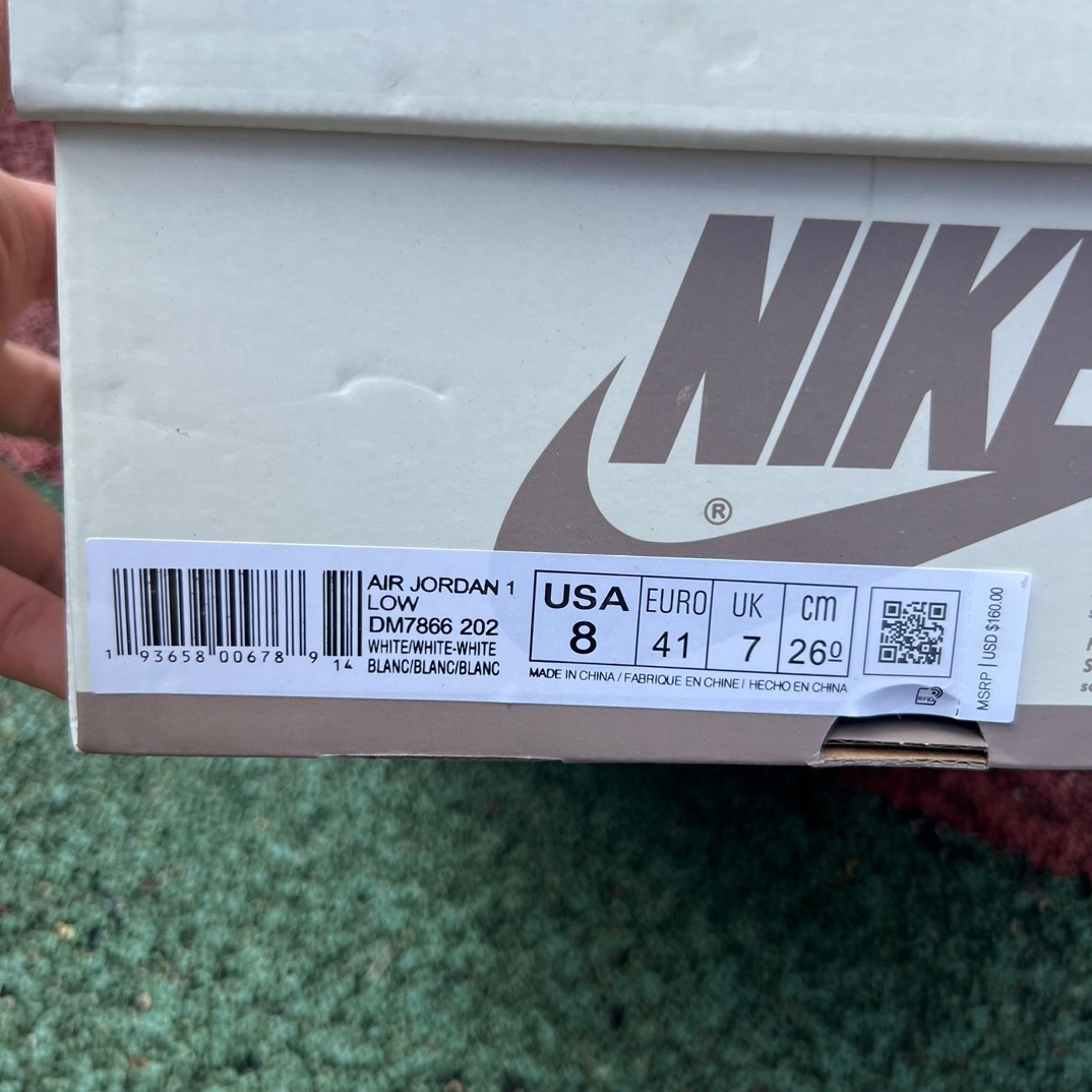 aj1 Tracis Scott x Air Jordan 1 Low Golf TS DM7866-202 - Image 12