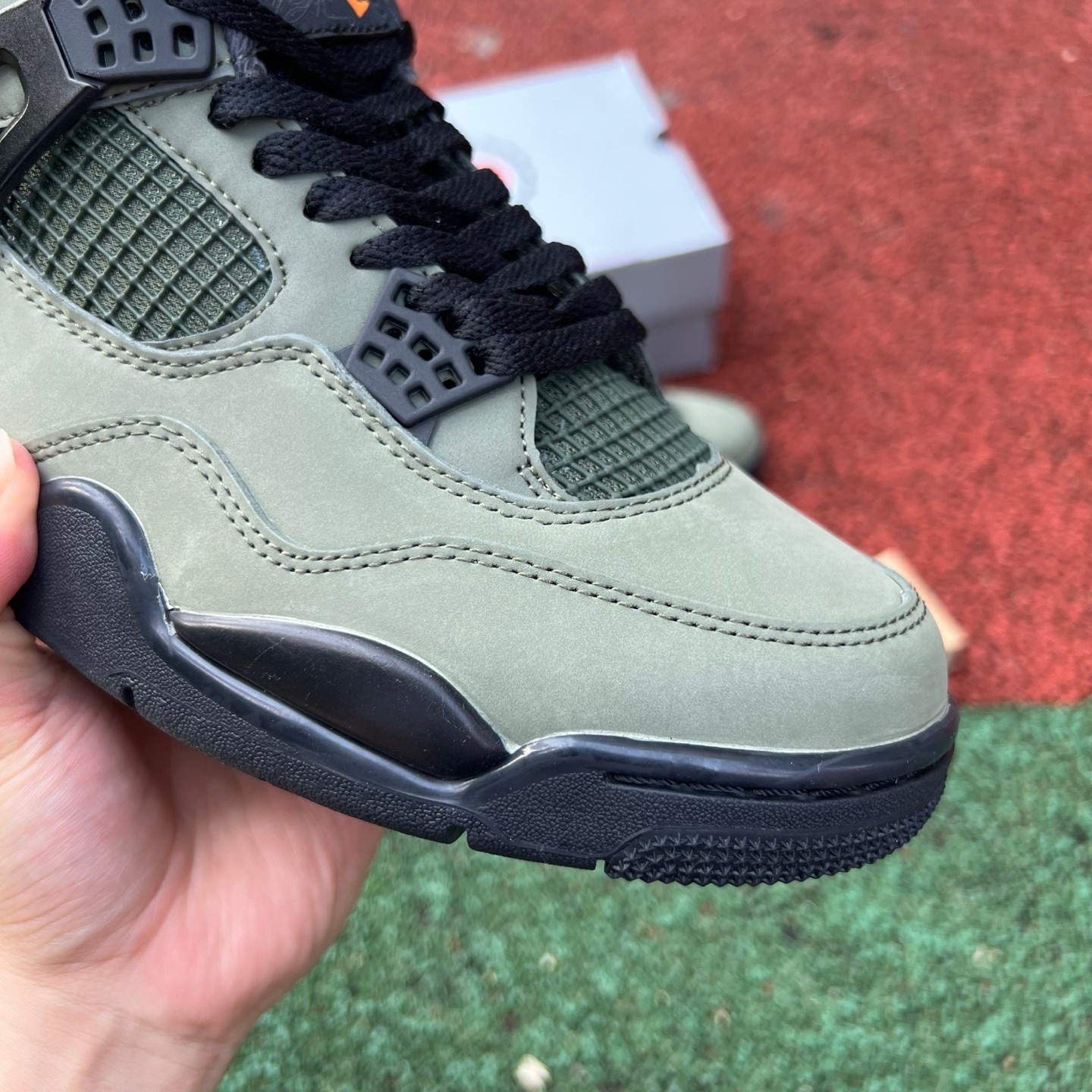 aj4 UND UNDEFEATED x Air Jordan 4 IB1519-200 - Image 6