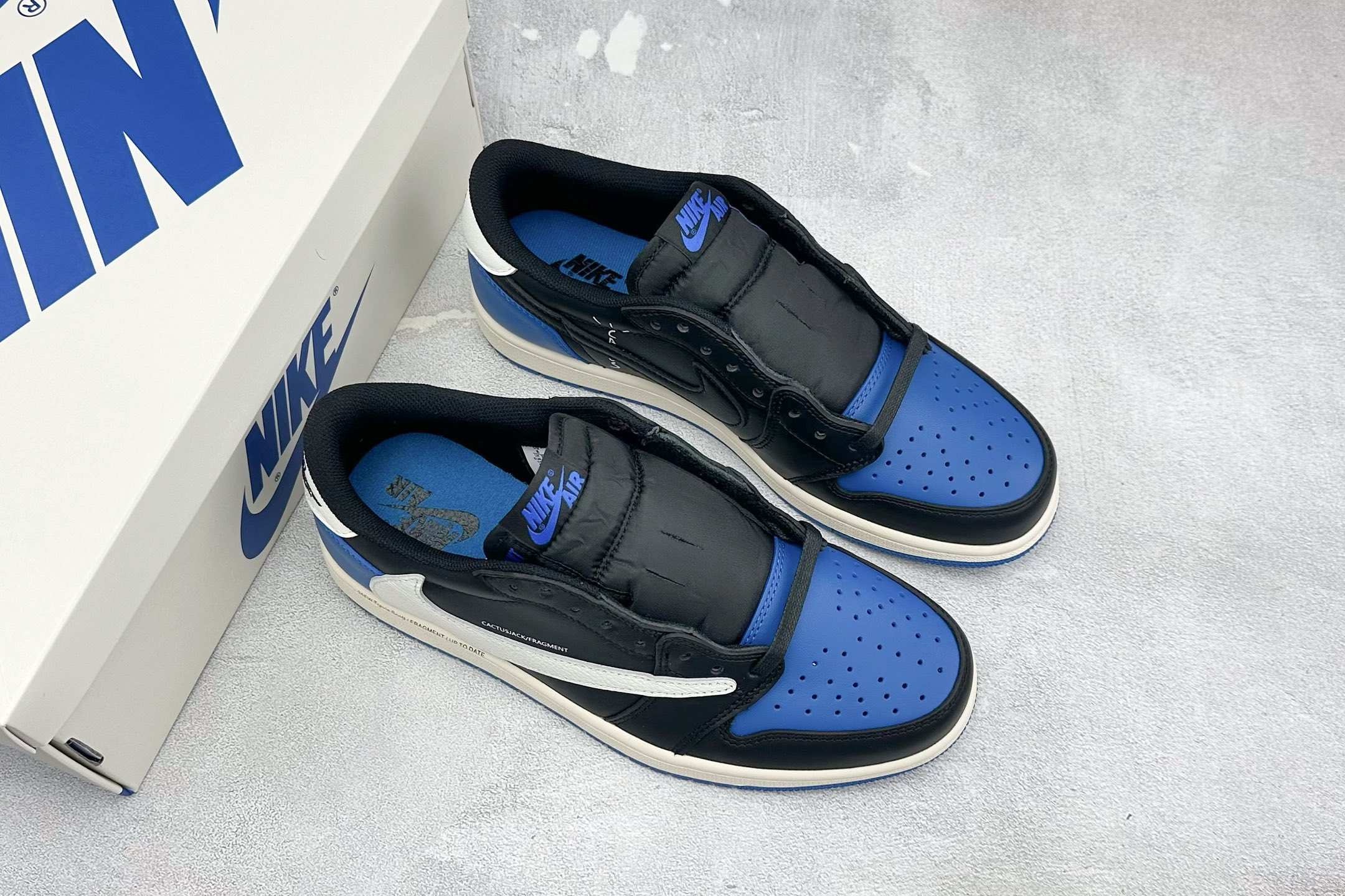 F aj1 Fragment x TS x Air Jordan 1 Low DM7866-014 - Image 11