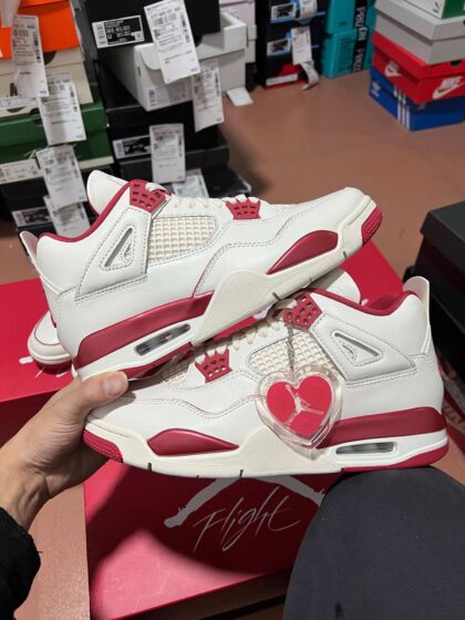 og aj4 Air Jordan 4 Retro Valentine's Day "Sierra Red" HV0823-108