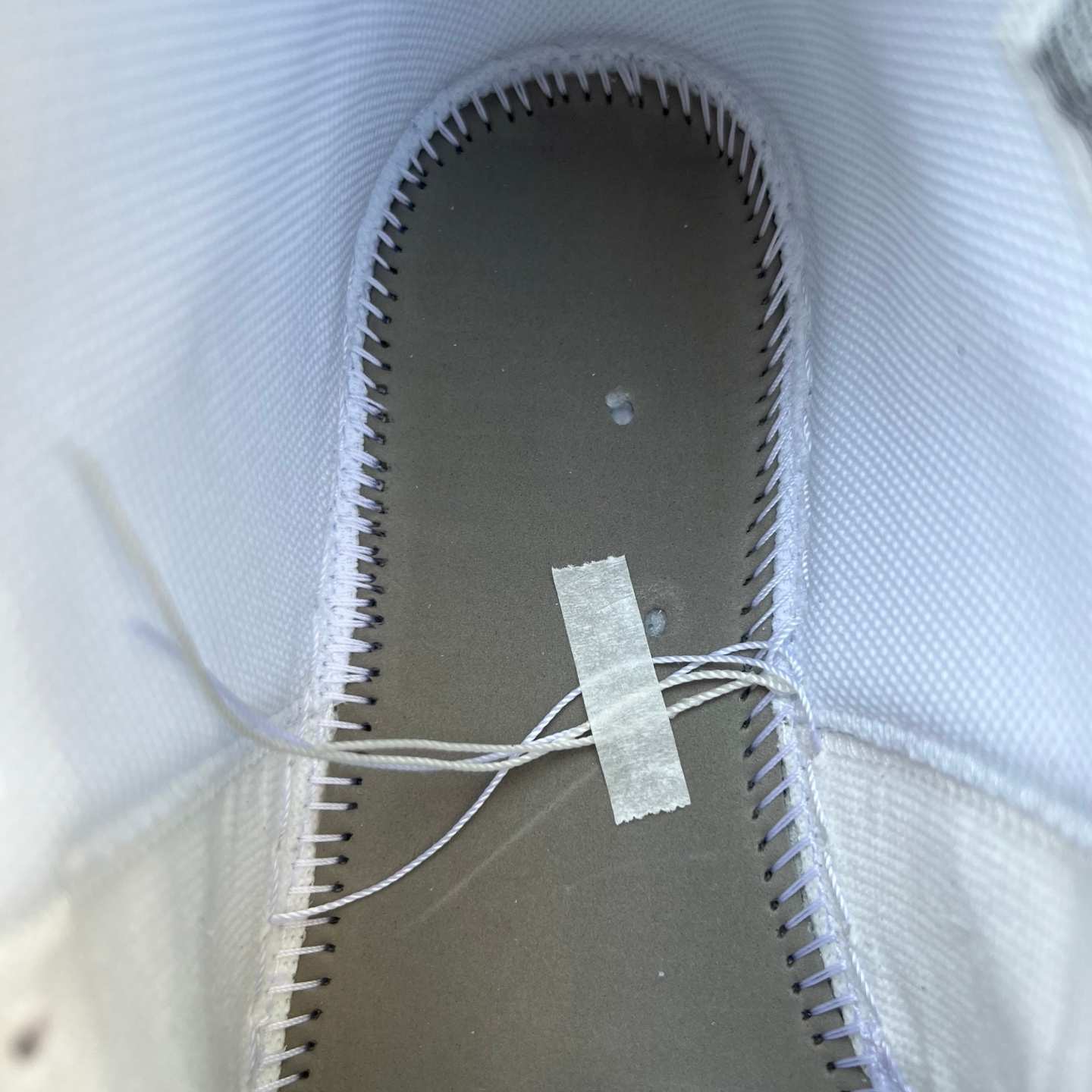 og aj1ow 2026 Off-White x Air Jordan 1 High OG "Alaska" AA3834-100 - Image 3