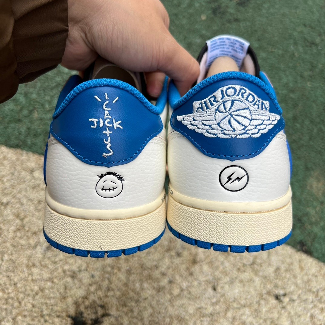 ‼️aj1 2.0 Travis Scott x Fragment Design x Air Jordan 1DM7866-104 - Image 9