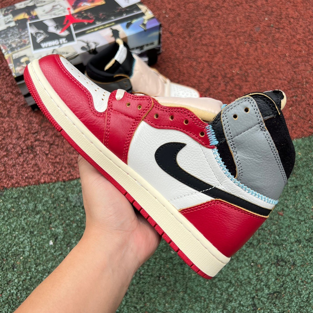aj1un 2.0 Fragment Design x Union LA x Air Jordan 1 High OG HV8563-60 - Image 7