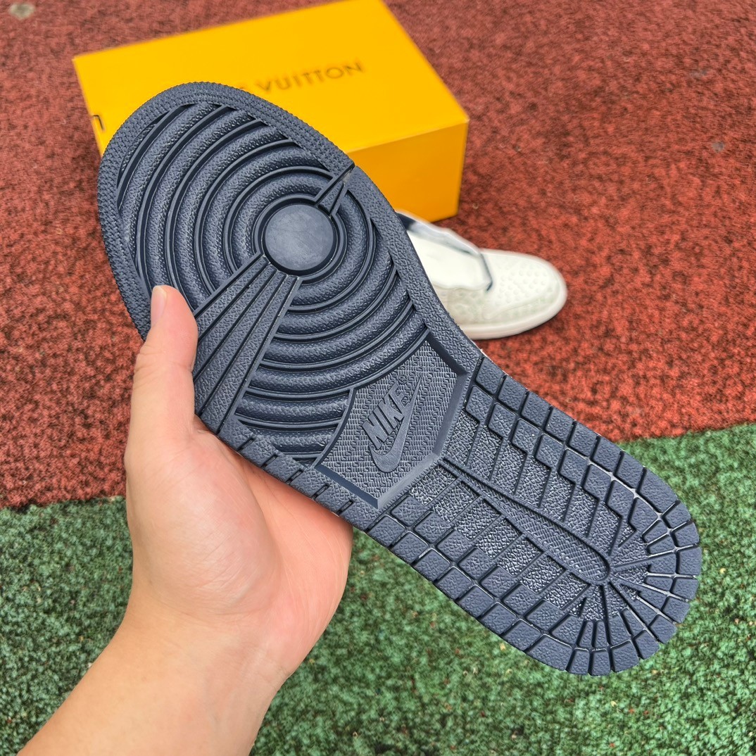 aj1 LV Louis vuitton x Travis Scott x Air Jordan 1 Low sj2068-004 - Image 7