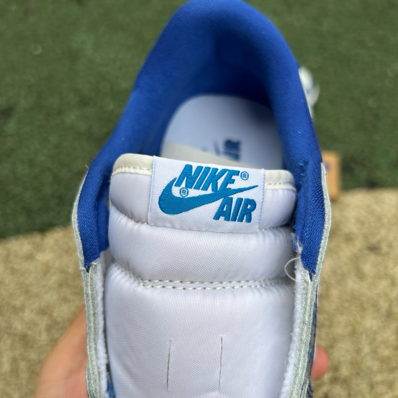 ‼️aj1 Air Jordan 1 Low OG Storm Blue HQ6998-104 - Image 6