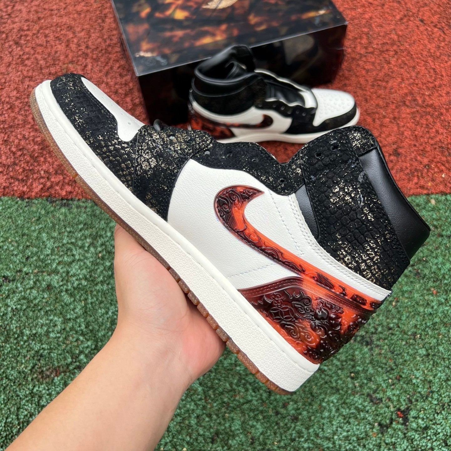 aj1 Air Jordan 1 RETRO HIGHOG XUANWU CNY IB3165-091 - Image 10