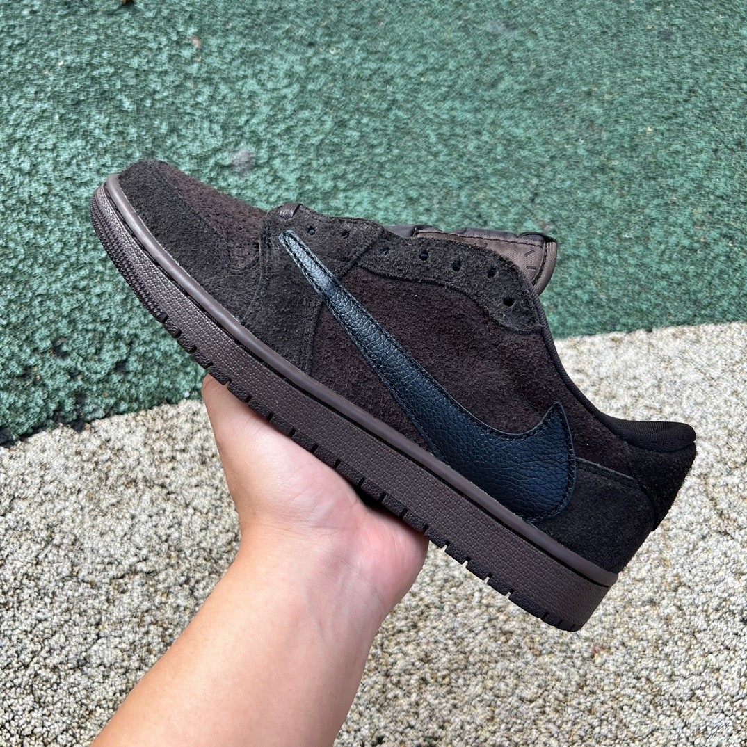 aj1 dy Tracis Scott x Air Jordan 1 Low Golf TS DM7866-202 - Image 11