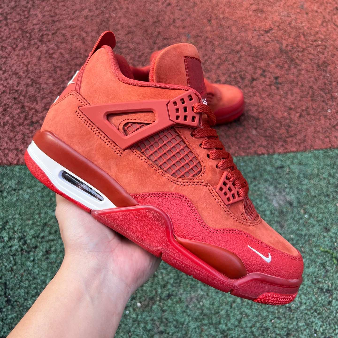 FF aj4 Nigel Sylvester × Jordan Air Jordan 4 Retro Nigel 'Brick by Brick' HF4340-800 - Image 10