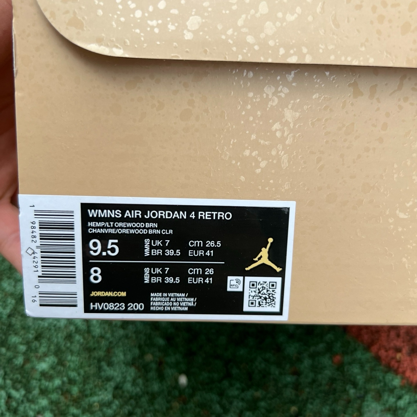 aj4 Air Jordan 4 "Hemp"HV0823-200 - Image 2