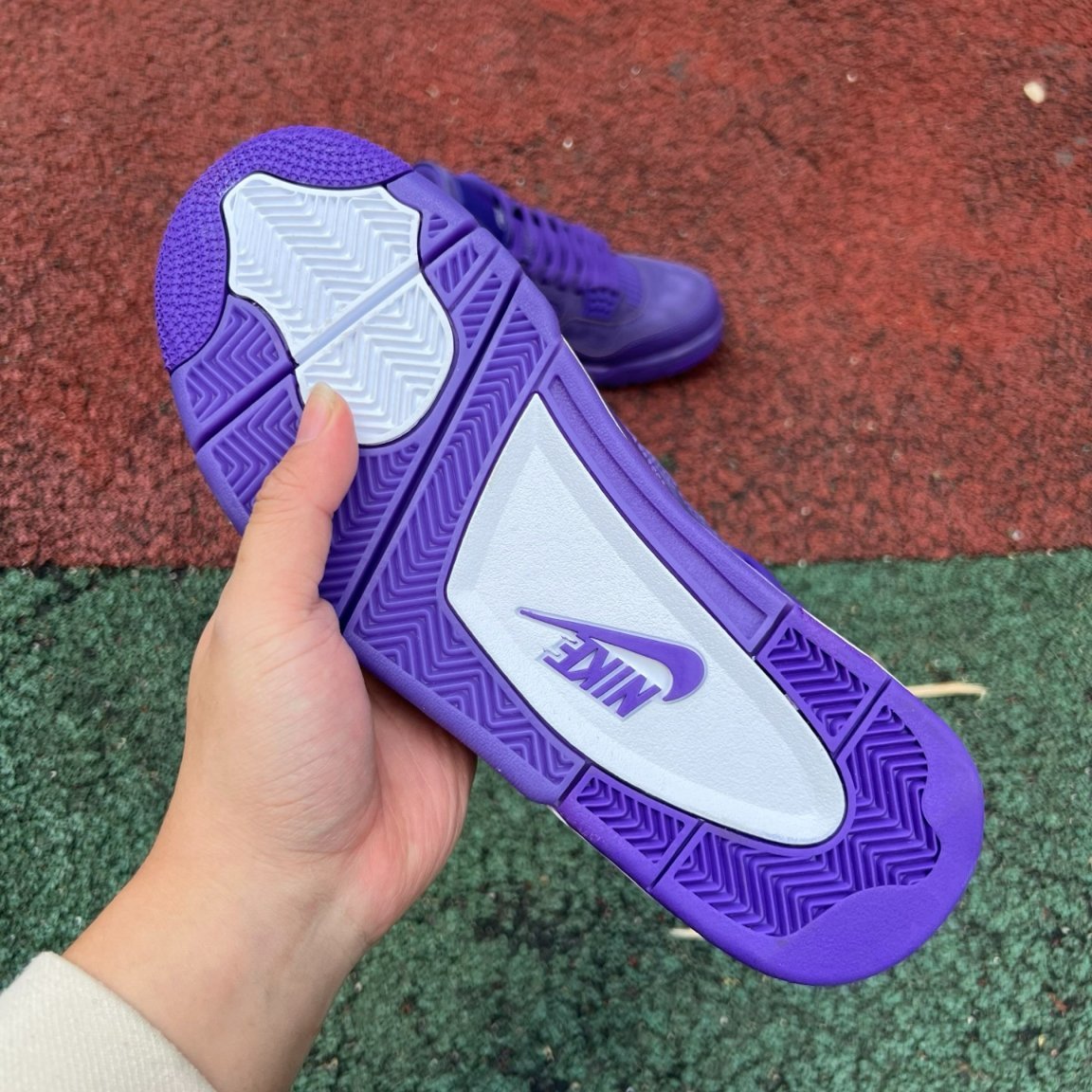 F ‼️aj4 Nigel Sylvester x Air Jordan 4 retro canyon purple" HF4340-500 - Image 7