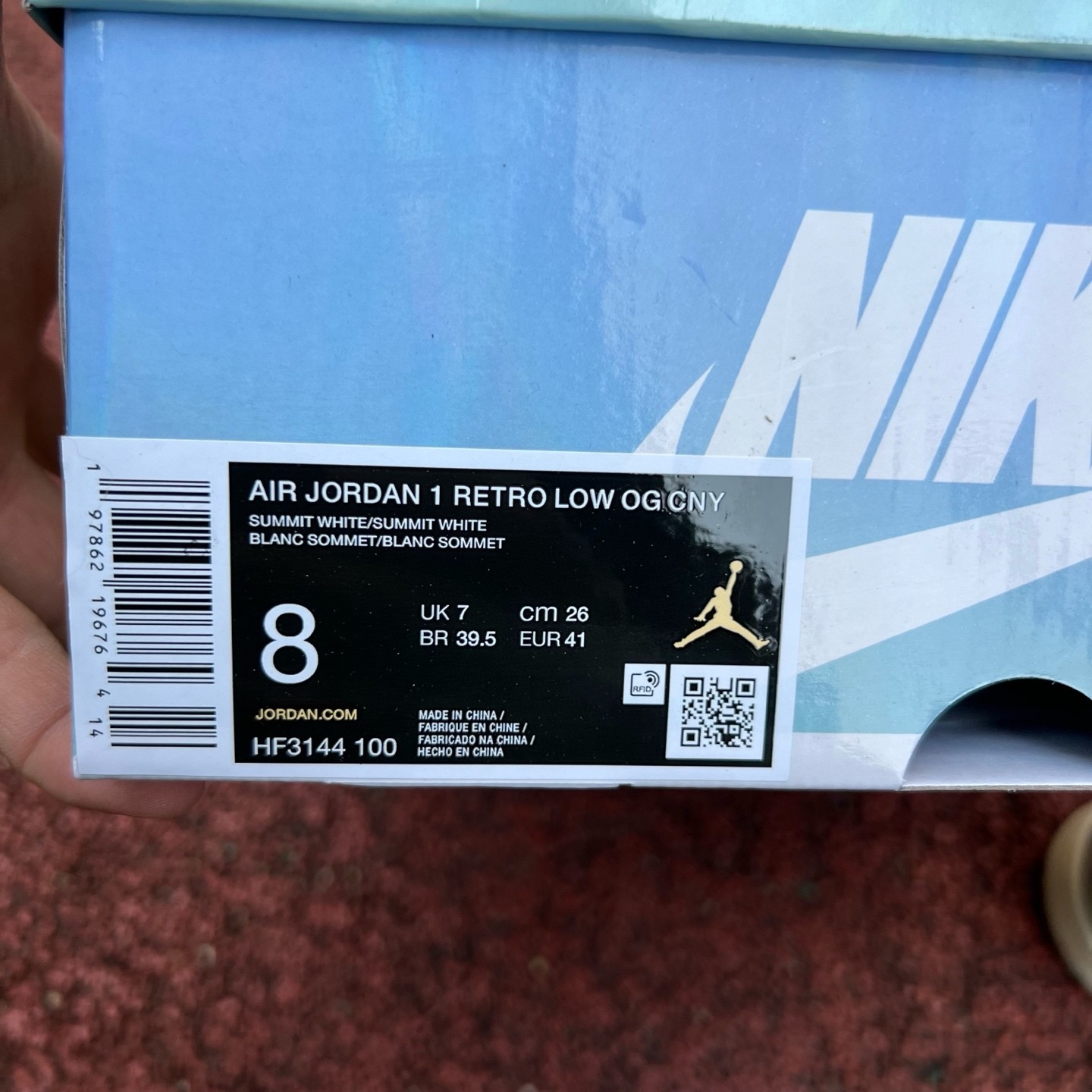 aj1 cny AIR JORDAN 1 RETRO CNY HF3144-100 - Image 2