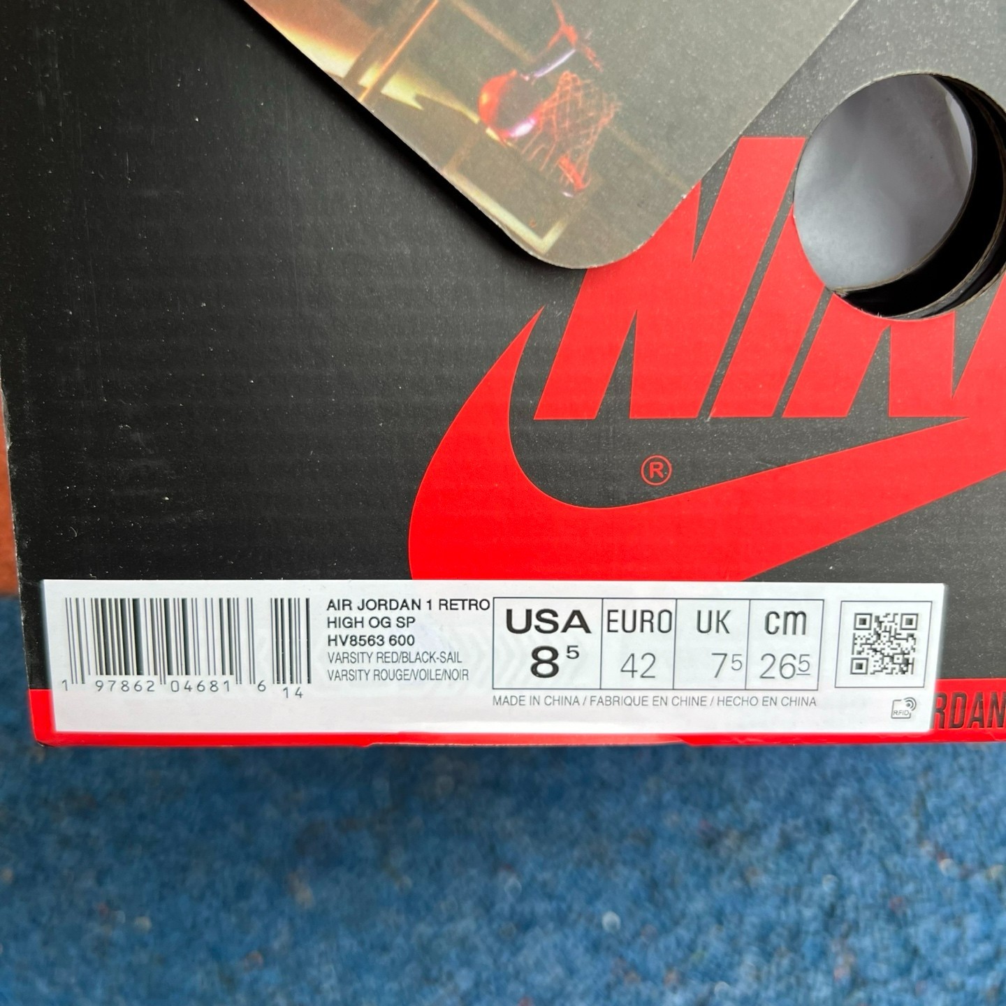 aj1 un 2.0 og Union LA x Air Jordan 1 High OG "Chicago Grey" - Image 2