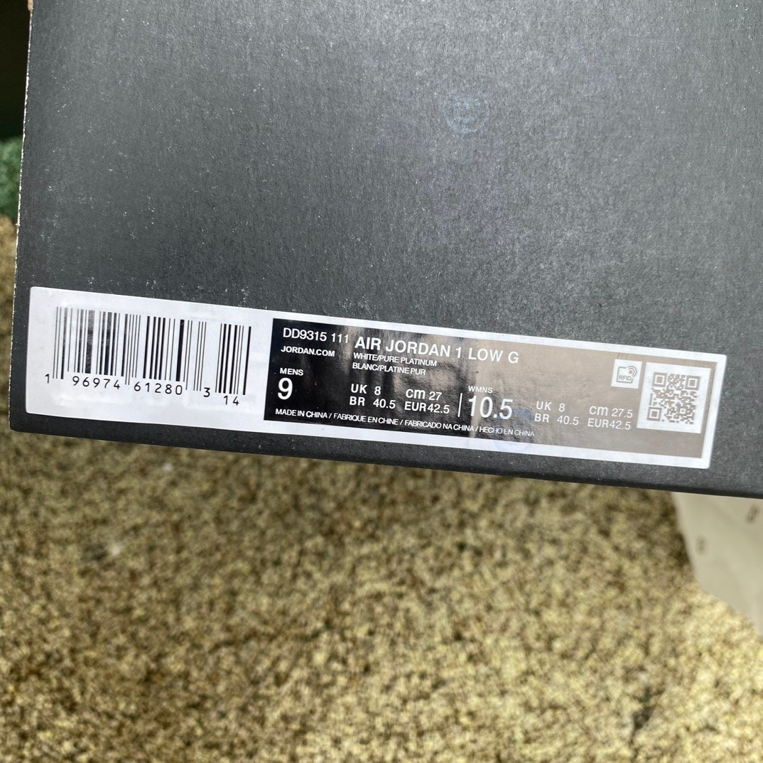aj1 dt Air Jordan 1 Low Golf AJ1 DD9315-111 - Image 2