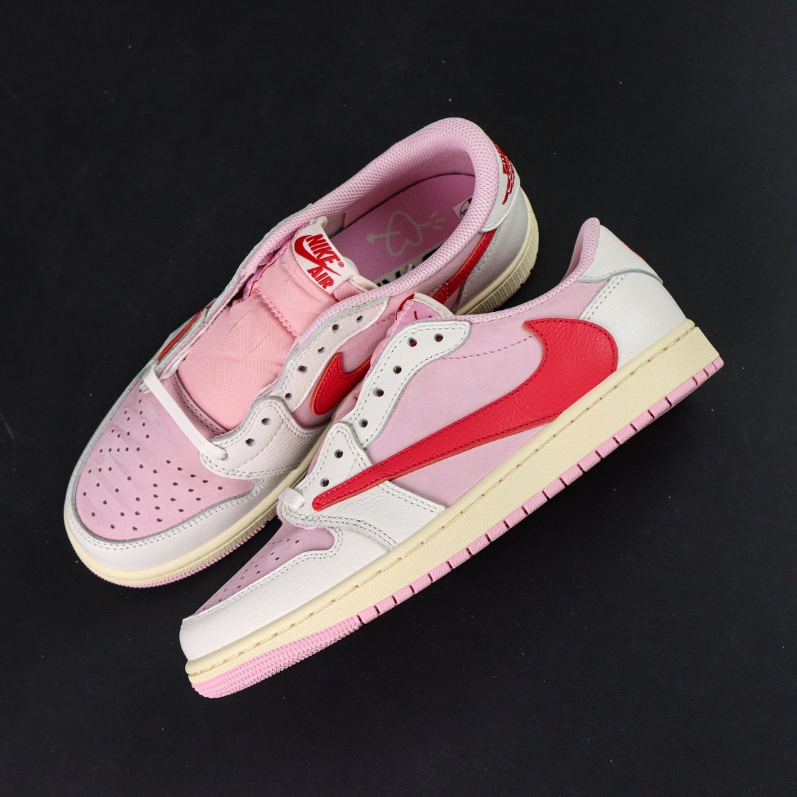 ‼️ aj1 Travis Scott x Air Jordan AJ1 Low OG SP TS IQ7604-101 - Image 2