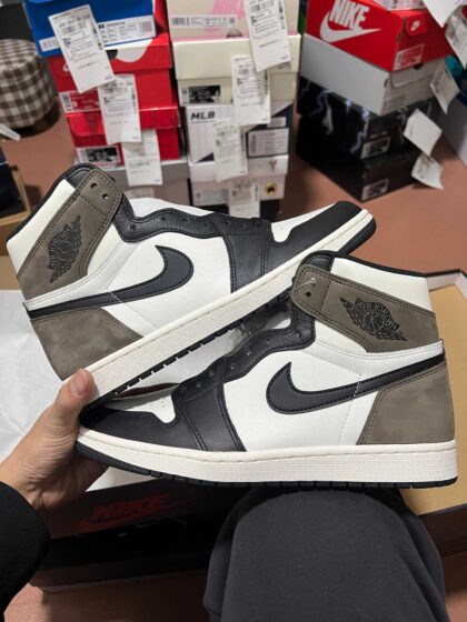 LJR aj1 Air Jordan 1 Retro High Og Dark Mocha 555088-105