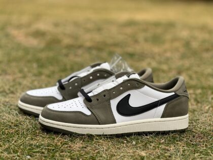 y ‼️aj1 Air Jordan 1 Low OG Medium Olive HQ6998-200