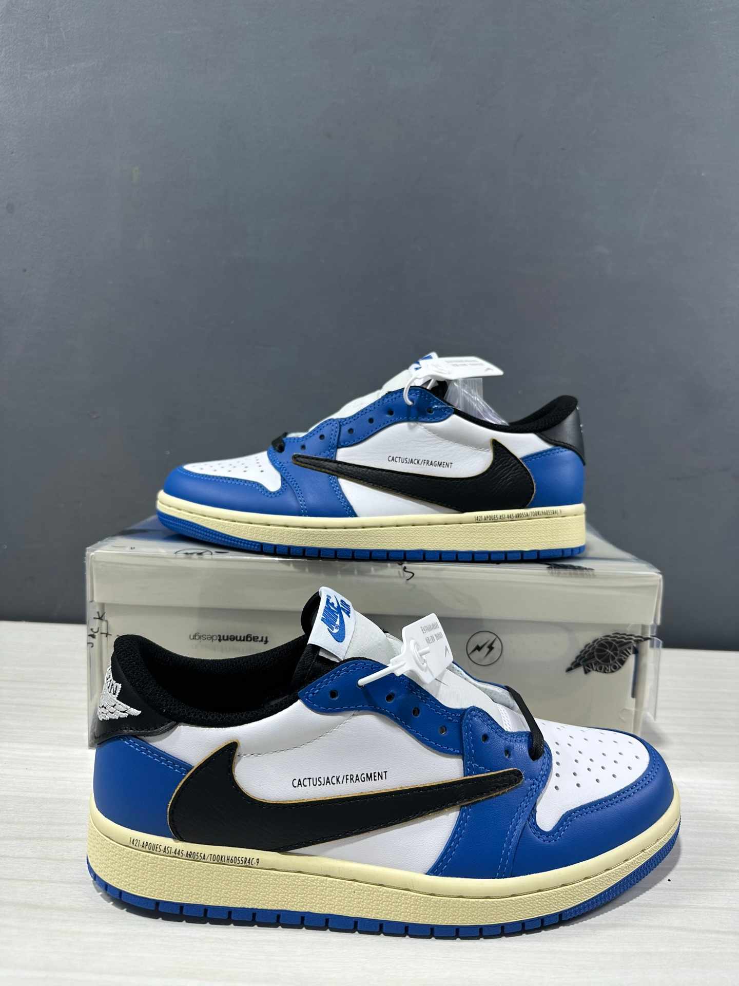 aj1 Travis Scott x Fragment Design x x Jordan Air Jordan 1 Low DM7866-141, - Image 7