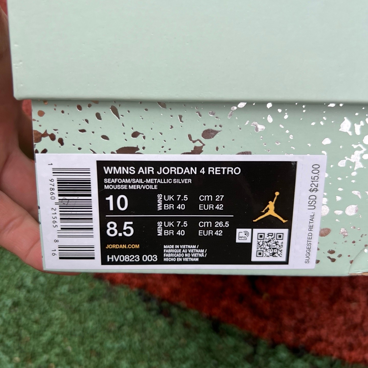 aj4 Air Jordan 4 Seafoam HV0823-003 - Image 2