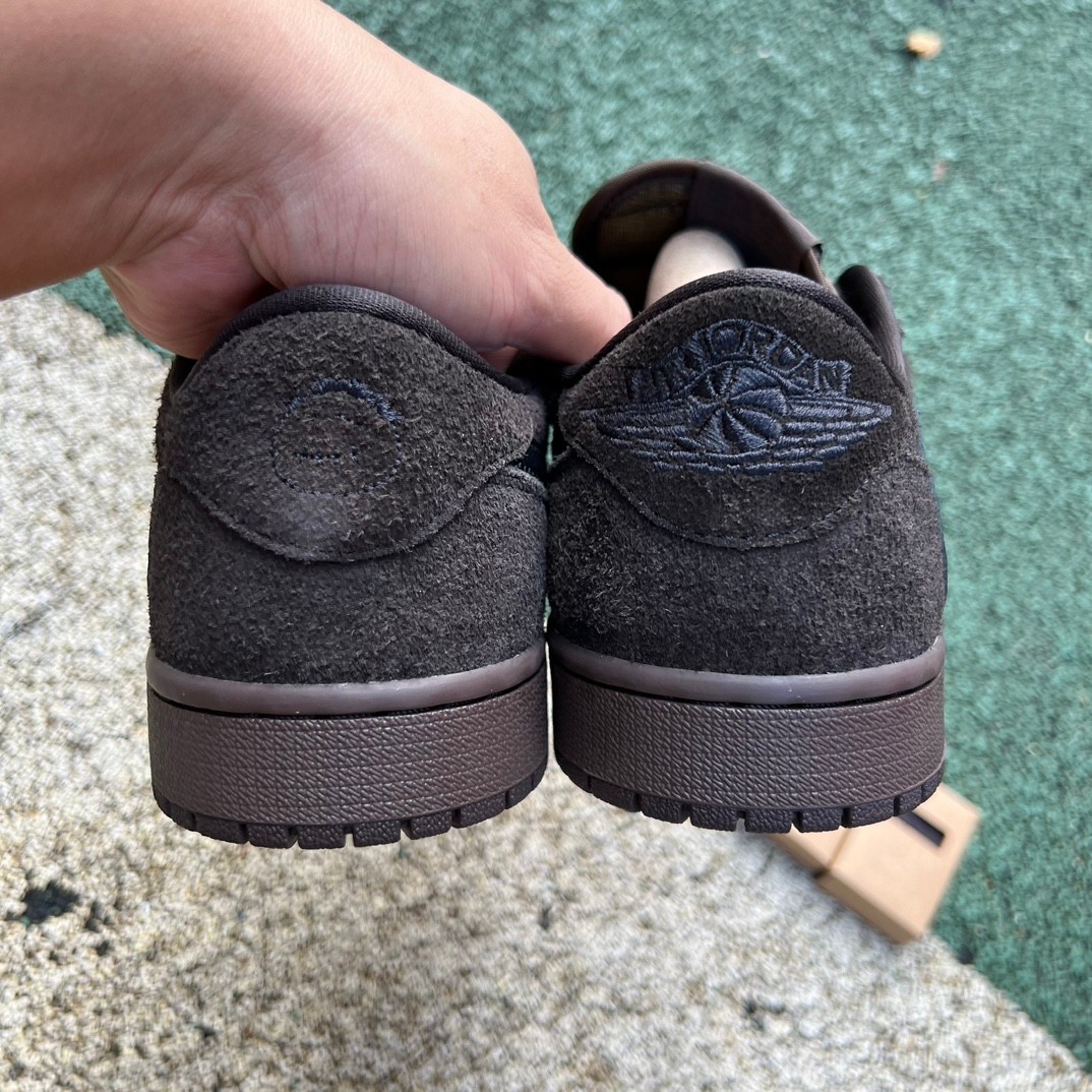 aj1 dy Tracis Scott x Air Jordan 1 Low Golf TS DM7866-202 - Image 9