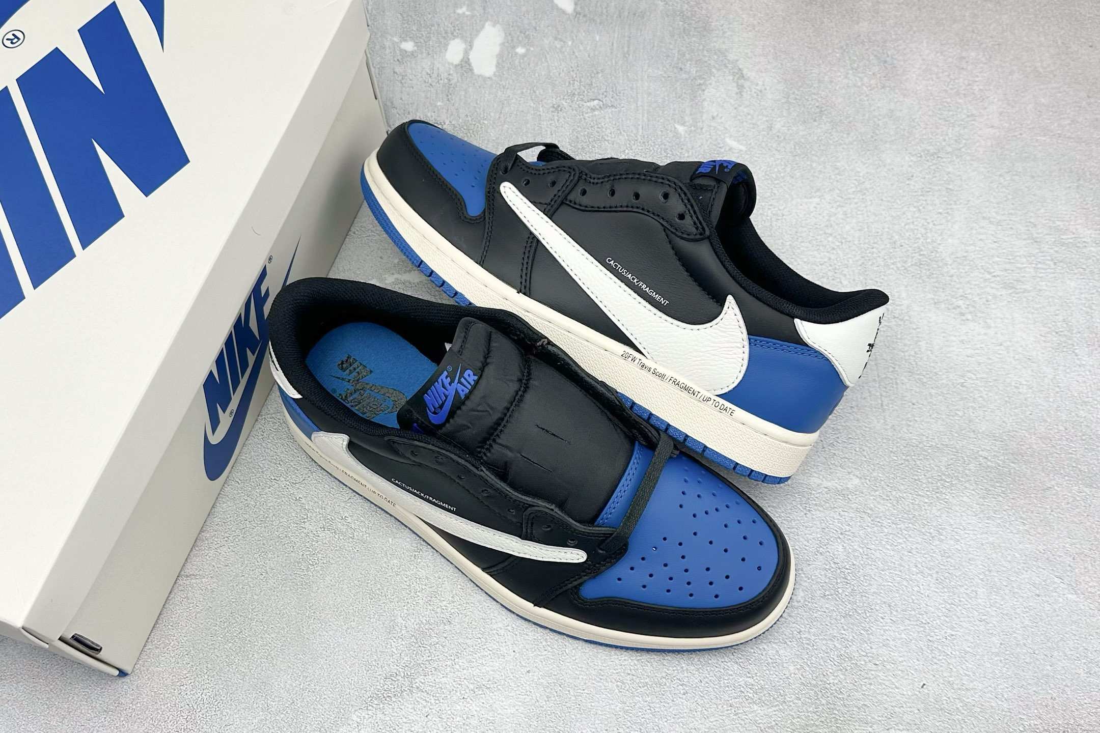 F aj1 Fragment x TS x Air Jordan 1 Low DM7866-014