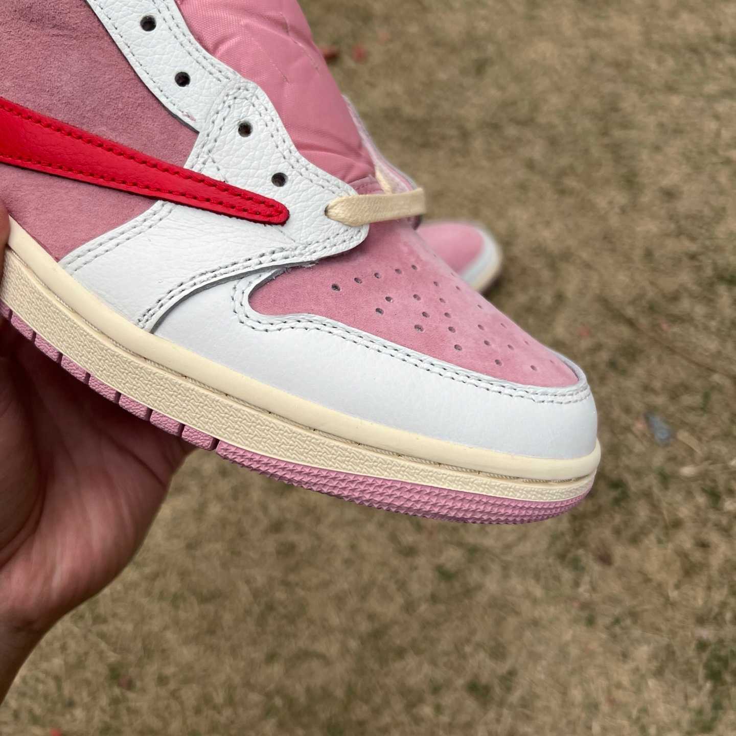 y aj1 Travis Scott x Jordan Air Jordan 1 Low OG DM7866-100 - Image 6