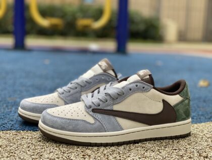 aj1 Tracis Scott x Air Jordan 1 Low Golf TS DM7866-820