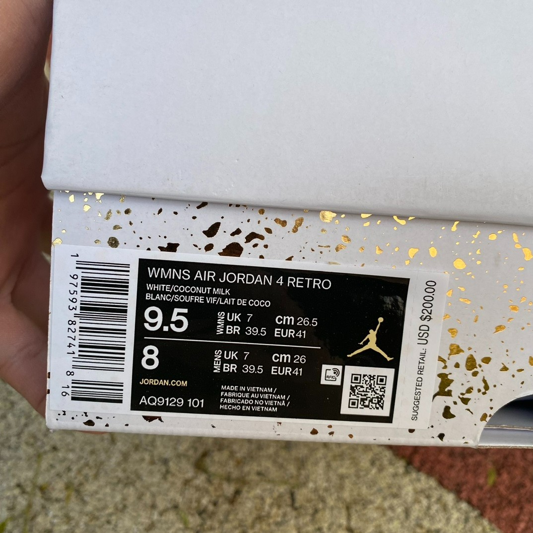 aj4 Air jordan 4 AQ9129-101 - Image 2