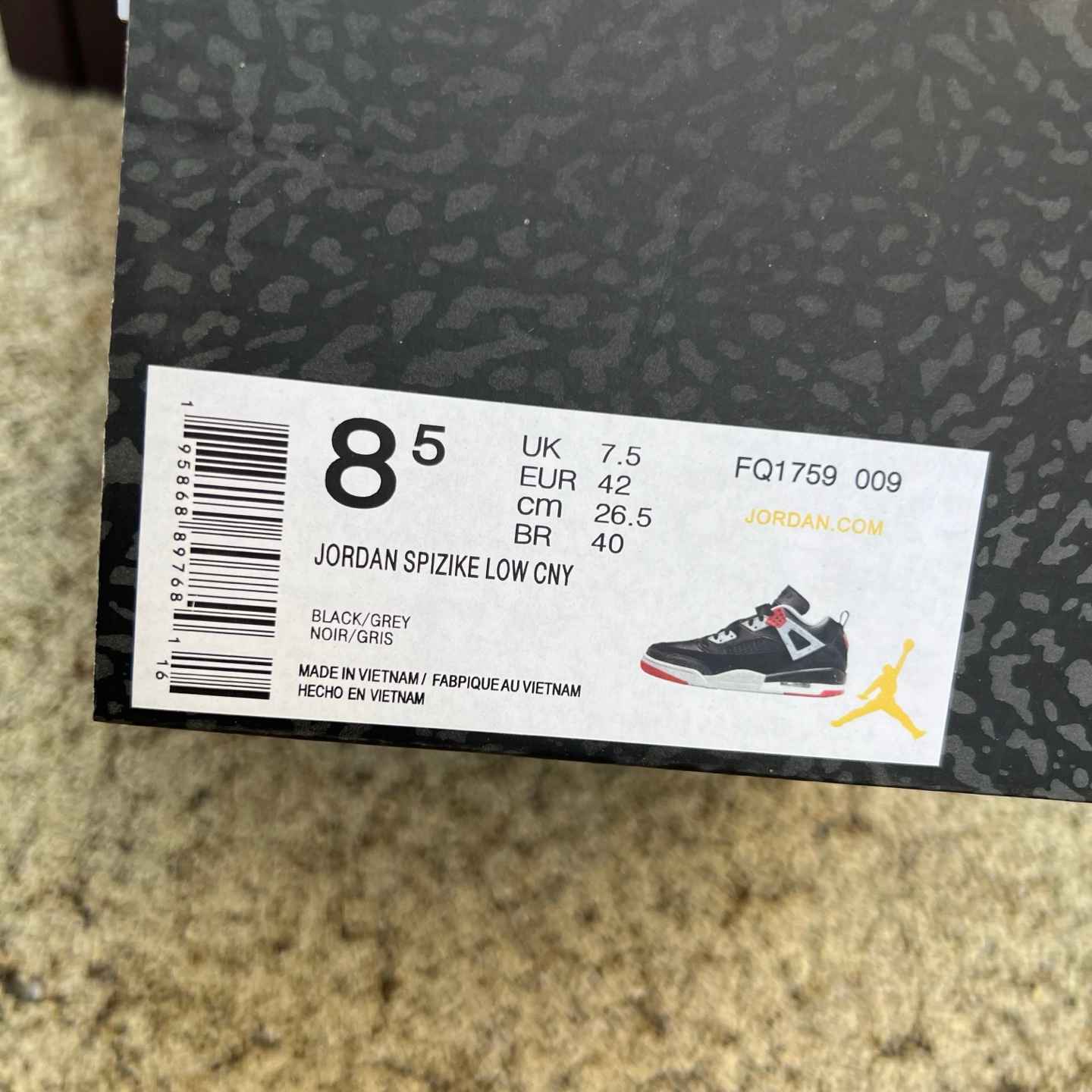 Jordan Spizike OG FQ1759-009 - Image 2