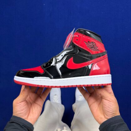 DG2.0 aj1 Air Jordan 1 retro high og patent bred ZP 555088-063