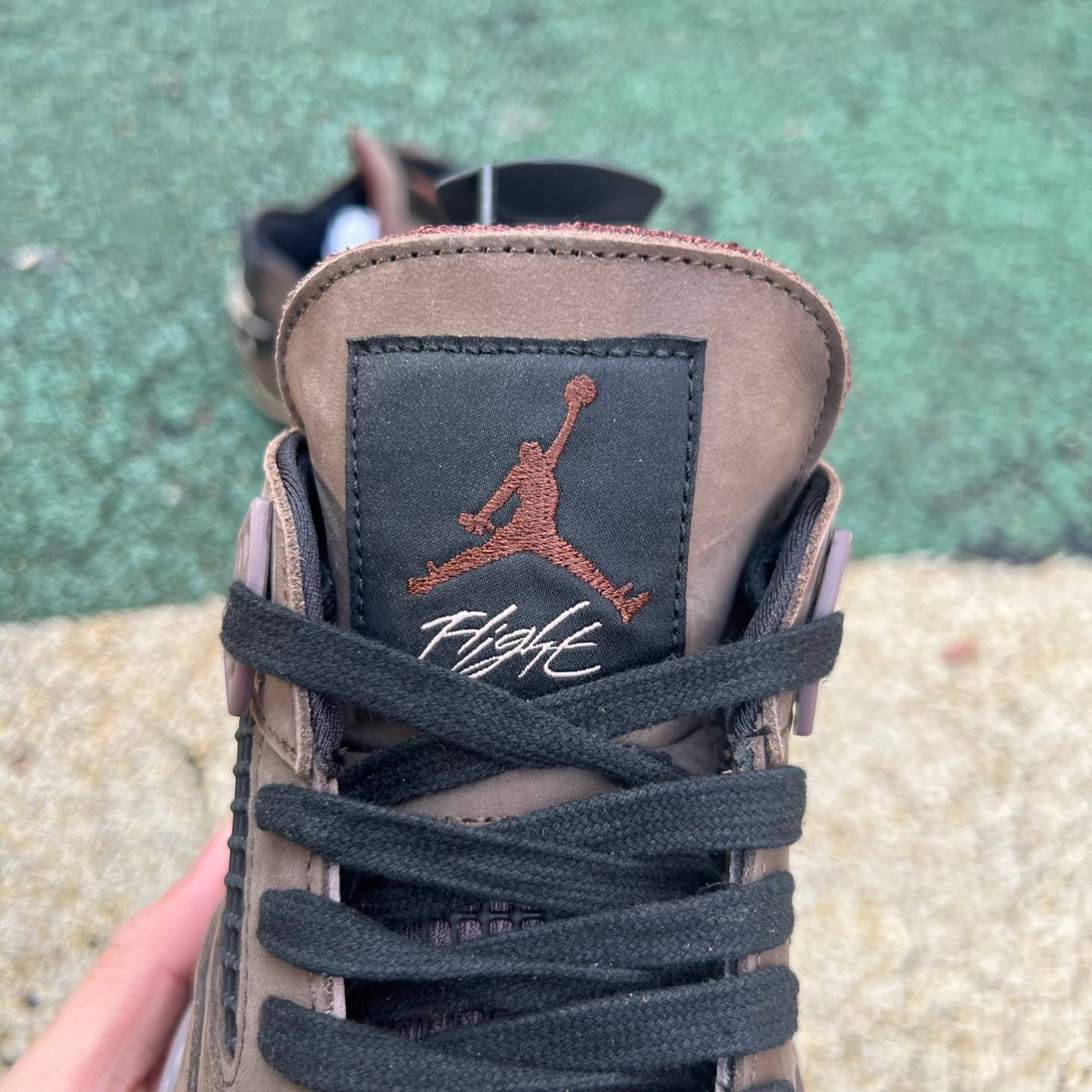 s aj4amm A Ma Maniére x Air Jordan 4 Dark Mocha IF3102-200 36-48.5 - Image 14