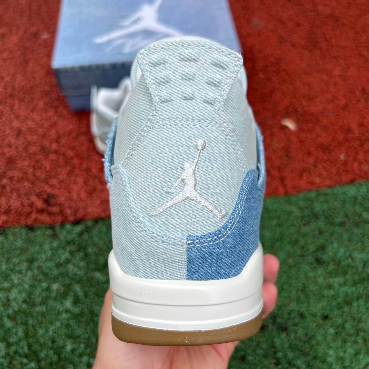 aj4 Air Jordan 4 Denim "Worn Blue IB6716-100 - Image 8