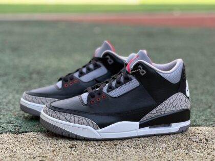 LJR ‼️aj3 Air Jordan 3 Black Reimagined DN3707-010