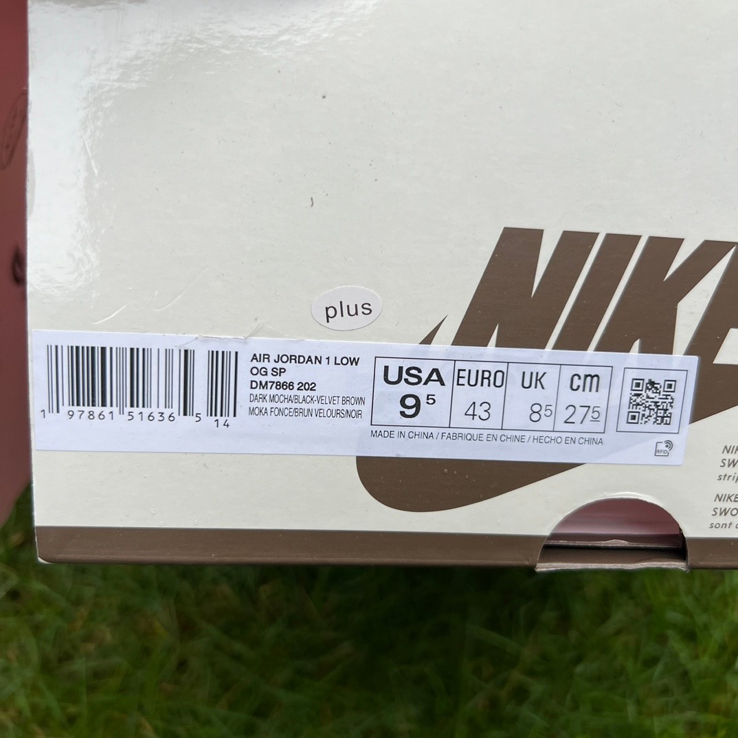 aj1 2.0 T1 Travis Scott x Air Jordan 1 Low OG "Velvet - Image 2