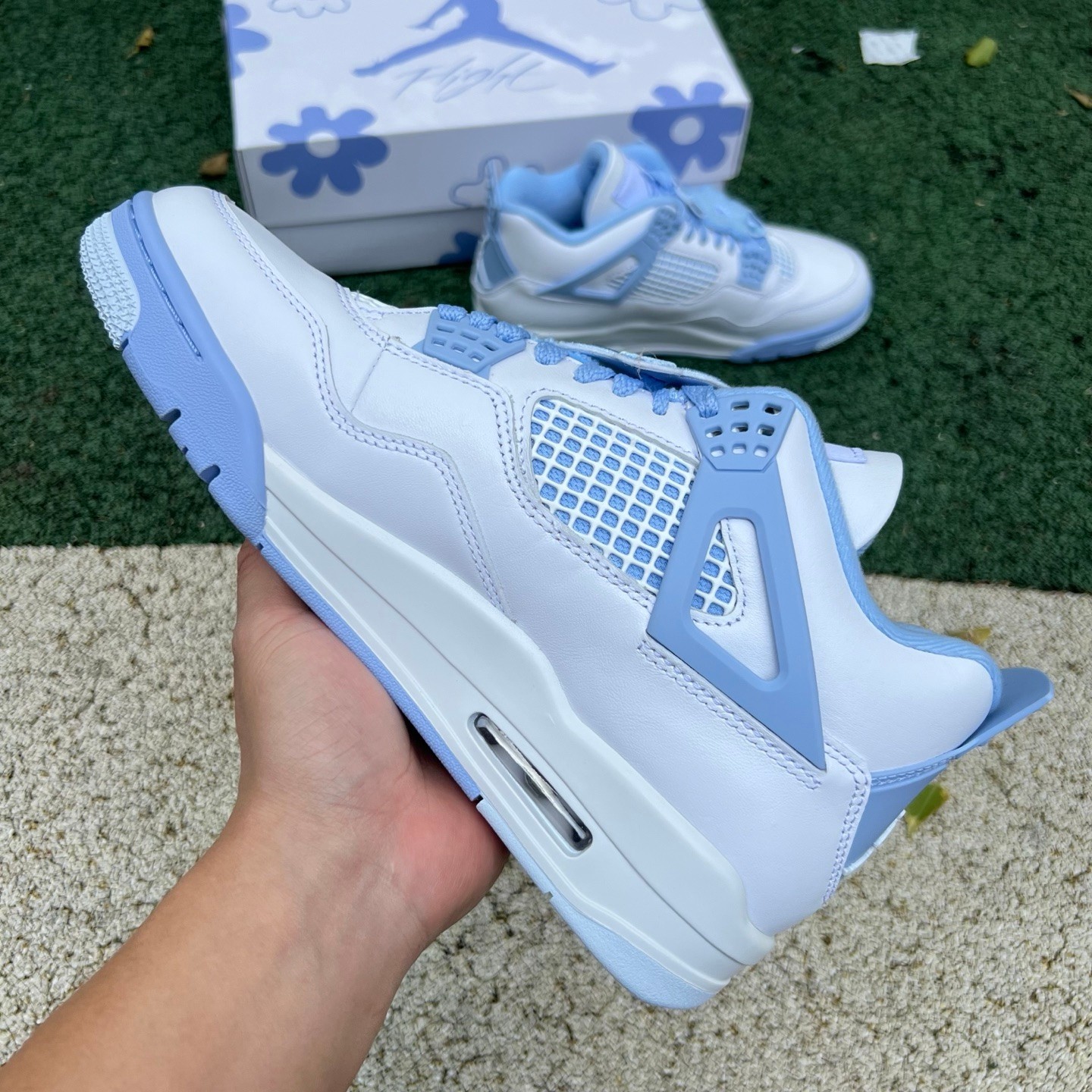 aj4 s2 Air Jordan 4 Forget Me Not WMNS HV0823-100 - Image 16