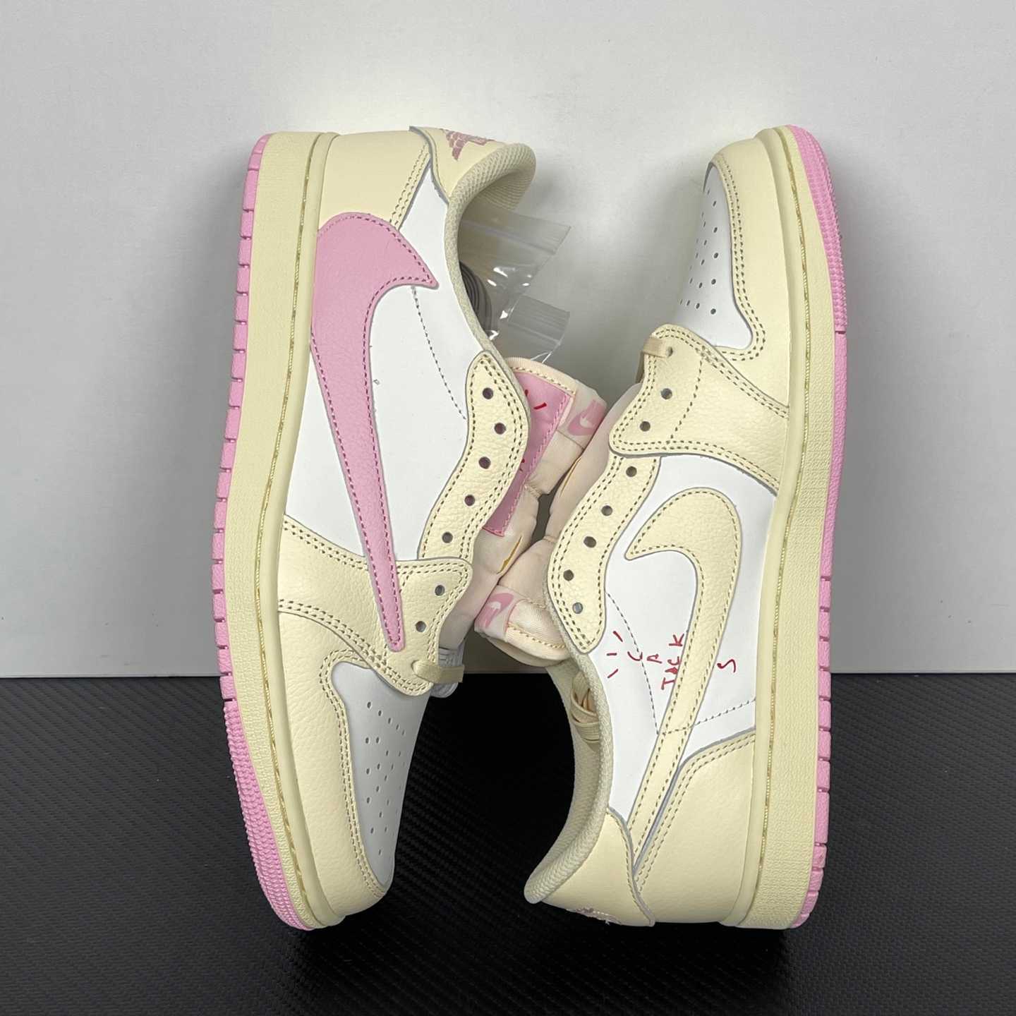 LW aj1 Travis Scott x Air Jordan AJ1 Low OG SP TS IQ7604-100 - Image 3